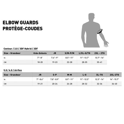 LEATT Elbow Guard Contour Junior