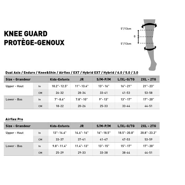 LEATT 3DF Hybrid Knee Guard Men, Women