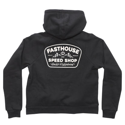 Women's Wedged Hooded Pullover