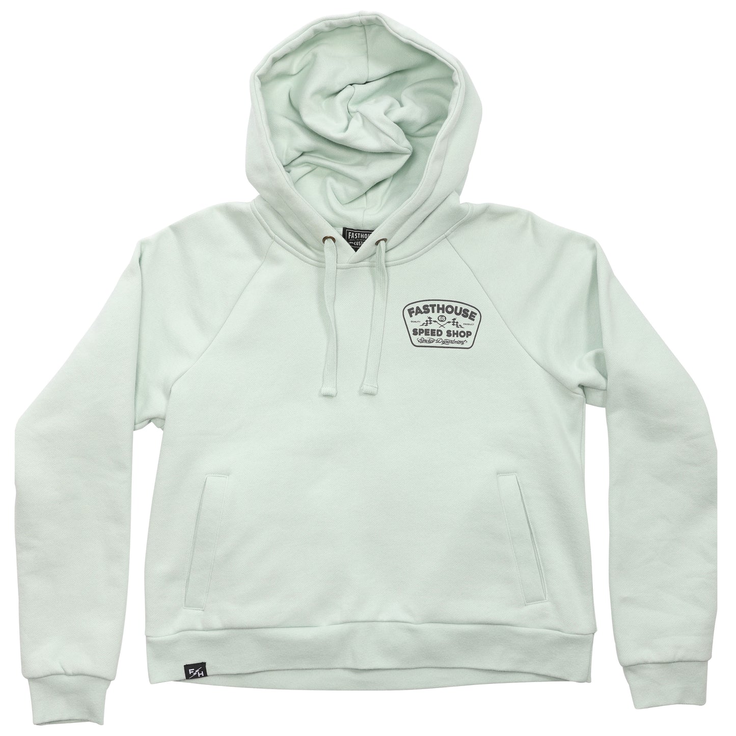 Women's Wedged Hooded Pullover