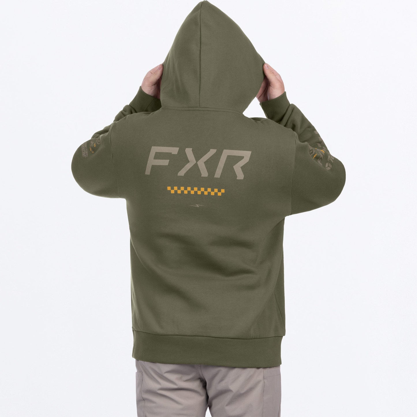 Men's Stack Cotton Pullover Hoodie