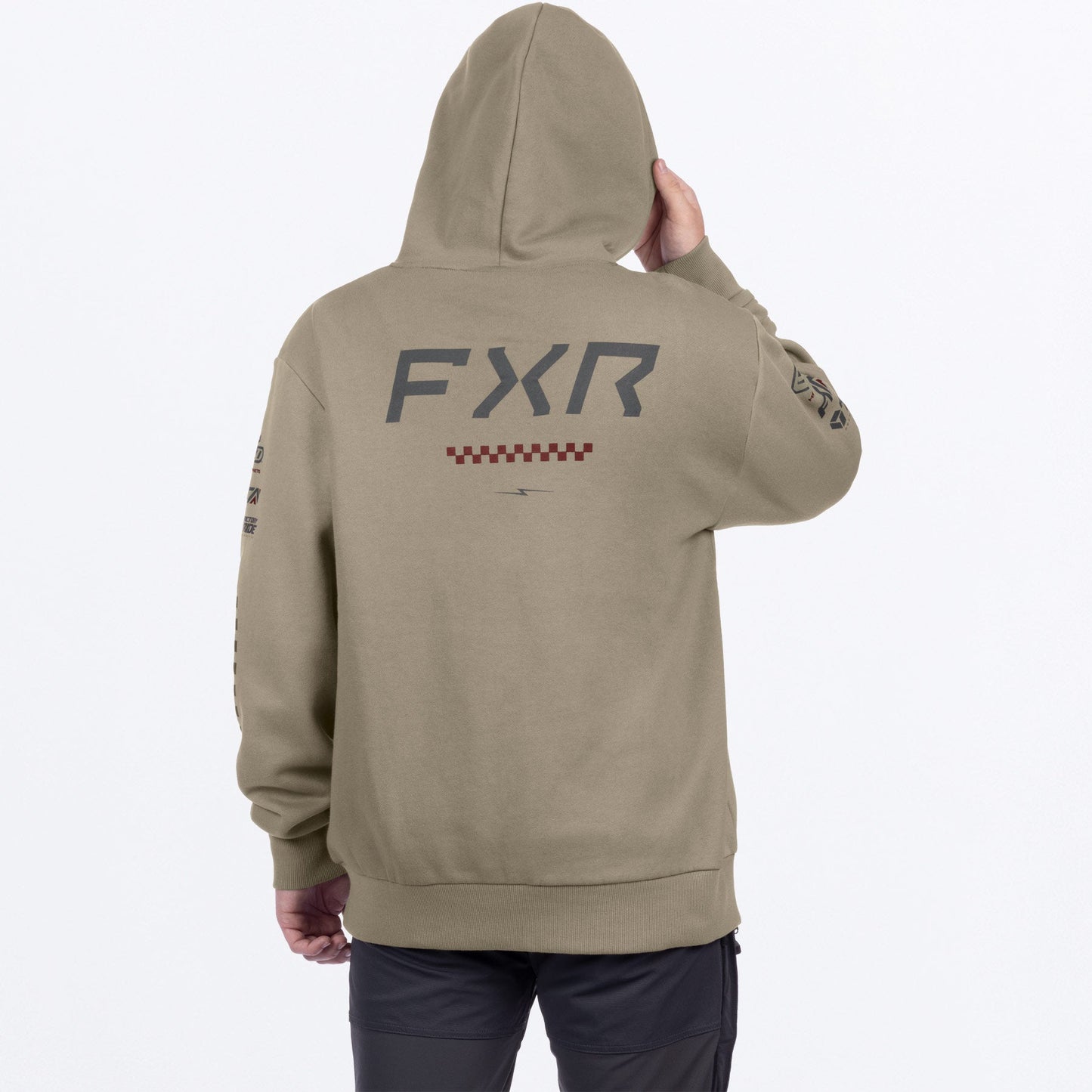 Men's Stack Cotton Zip Up Hoodie