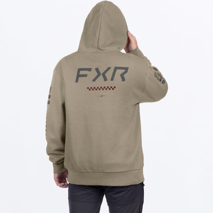 Men's Stack Cotton Zip Up Hoodie