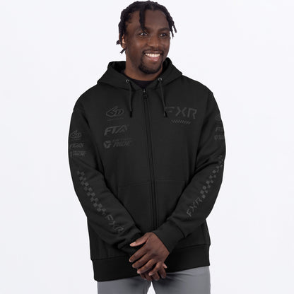 Men's Stack Cotton Zip Up Hoodie