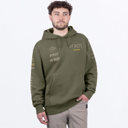 Men's Stack Cotton Pullover Hoodie