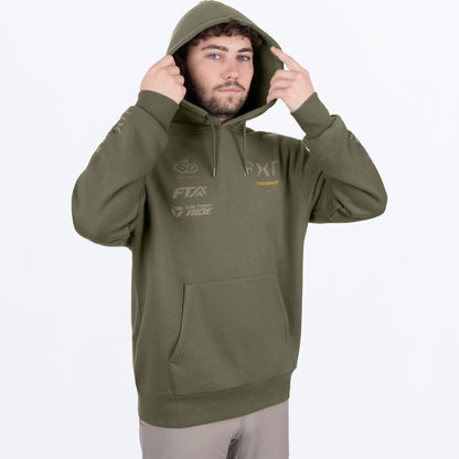 Men's Stack Cotton Pullover Hoodie