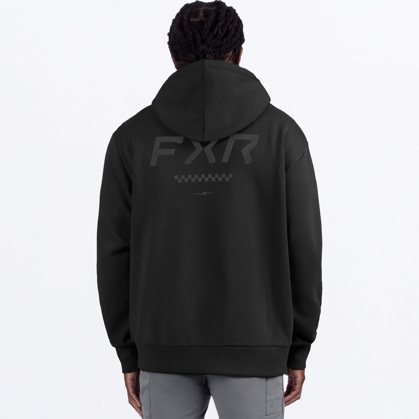 Men's Stack Cotton Zip Up Hoodie