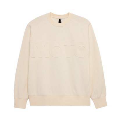 Moto-X Oversized Crew Sweatshirt