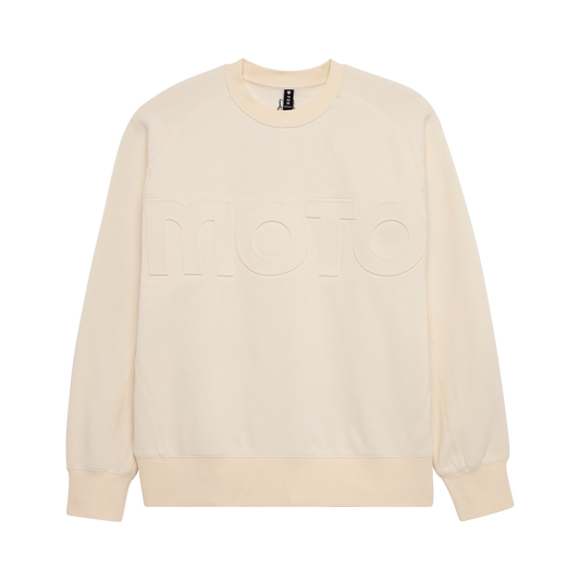 Moto-X Oversized Crew Sweatshirt