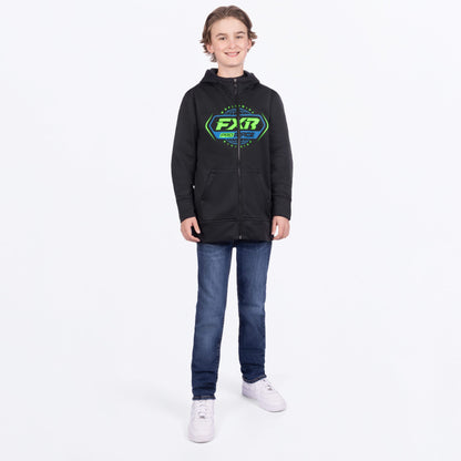 Youth Race Division Tech Zip Hoodie