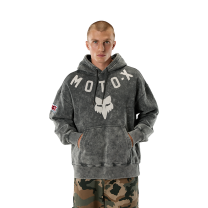 Moto-X Heavyweight Fleece Pullover Hoodie