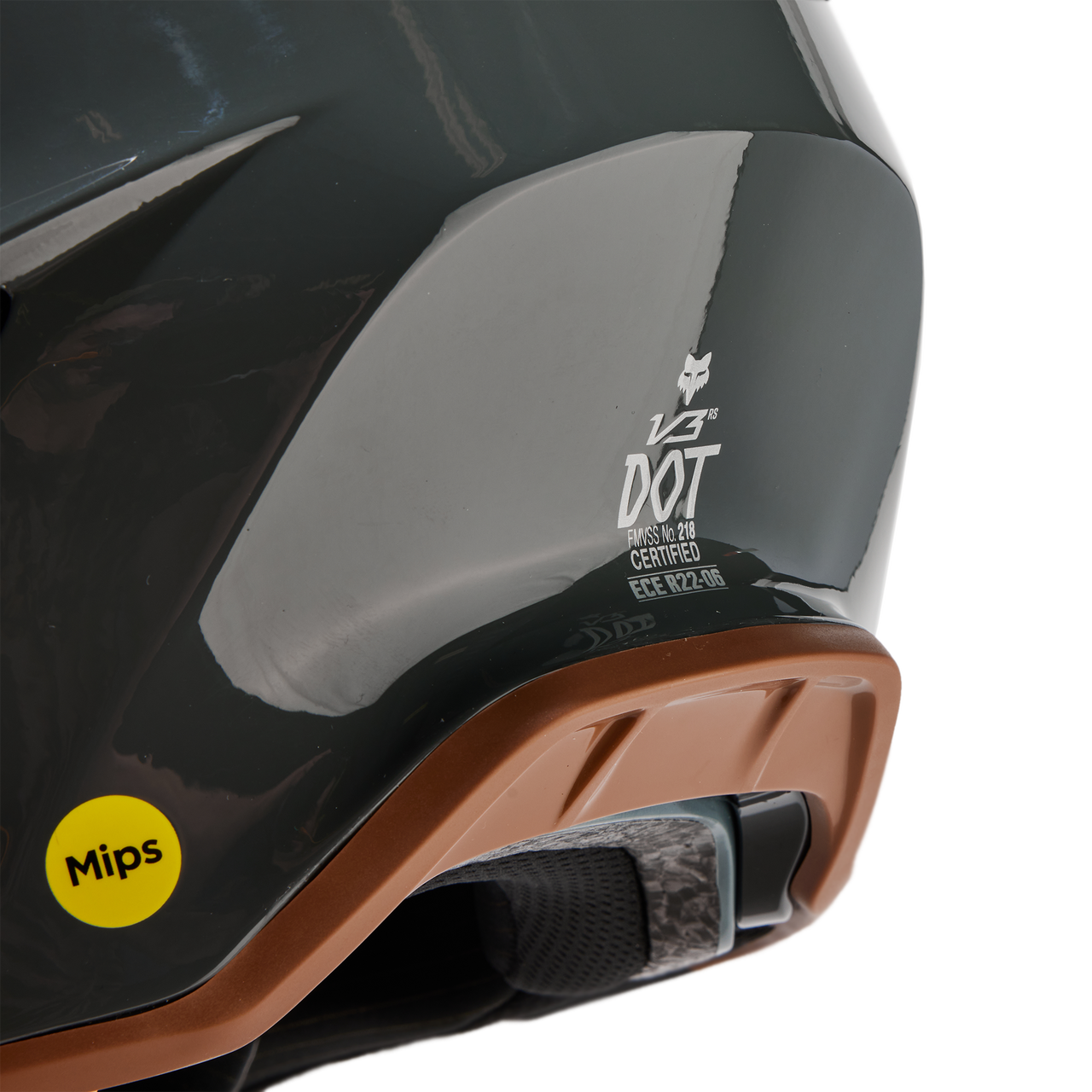 V3 RS Carbon Solid Helmet