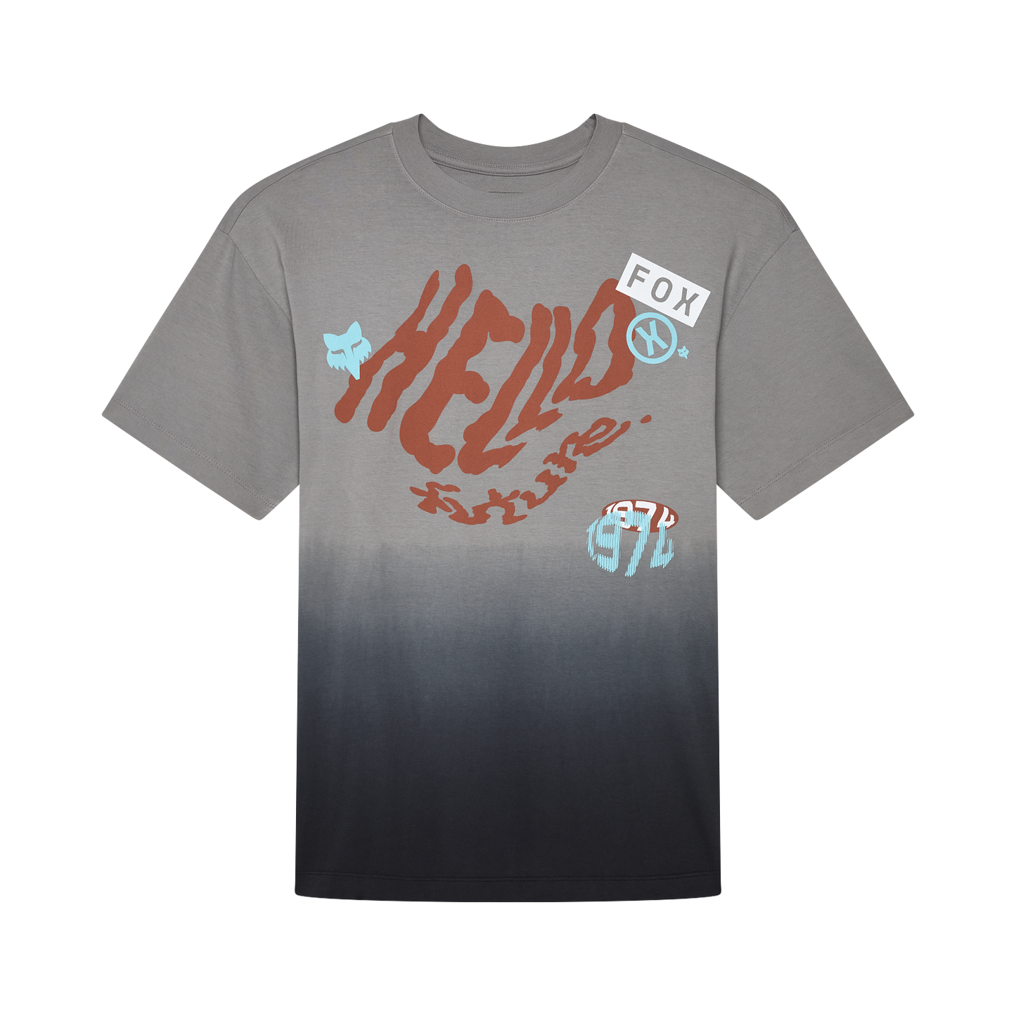 Womens Hello Future Oversized Tee