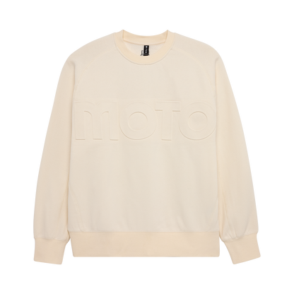 Moto-X Oversized Crew Sweatshirt