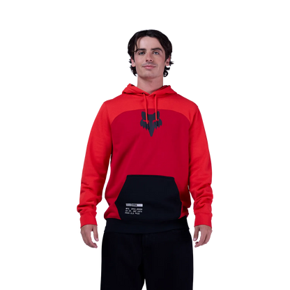 Fracture Paneled Pullover Hoodie