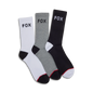 Fox Crew Socks - 3 Pack