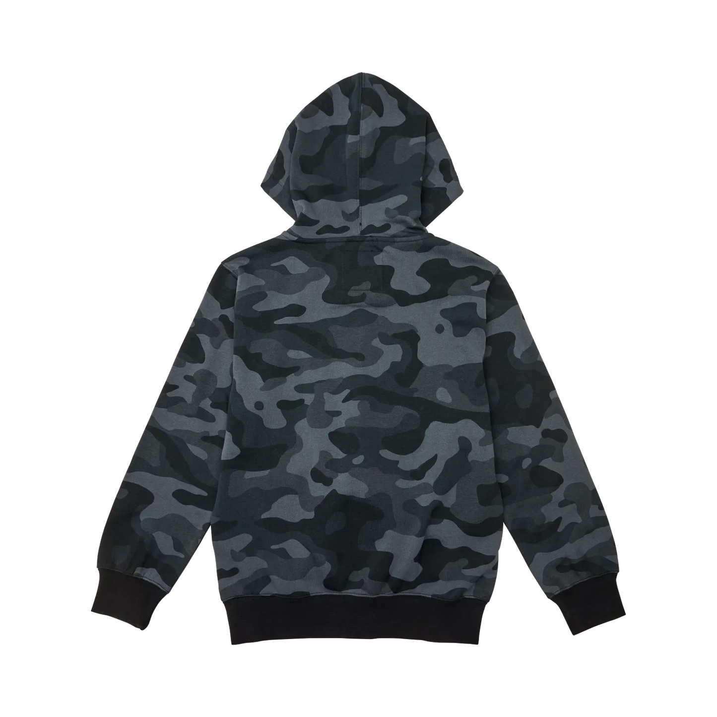 Youth Fox Head Camo Zip Hoodie