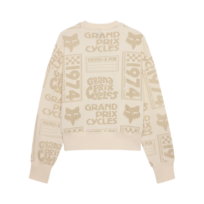 Womens Circa 74 Oversized Crew