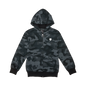 Youth Fox Head Camo Zip Hoodie