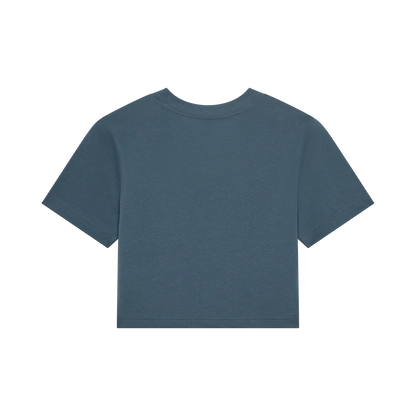 Womens Checker Baby Tee
