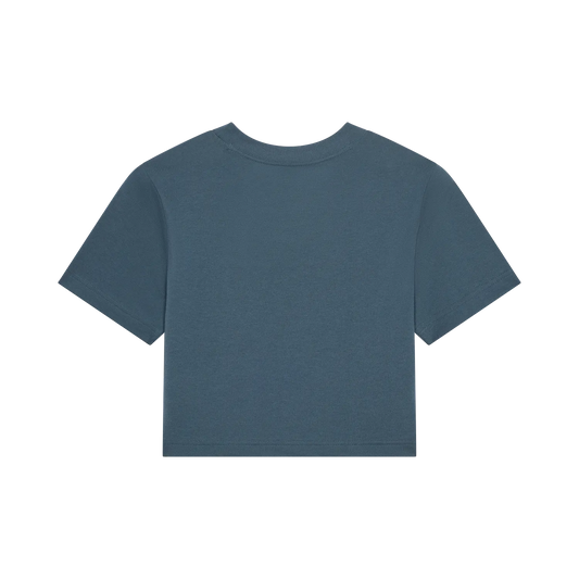 Womens Checker Baby Tee