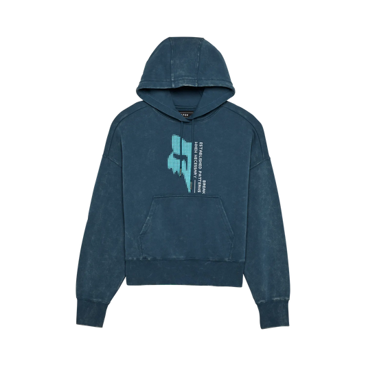 Womens Throttle Oversized Pullover Hoodie