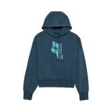 Womens Throttle Oversized Pullover Hoodie