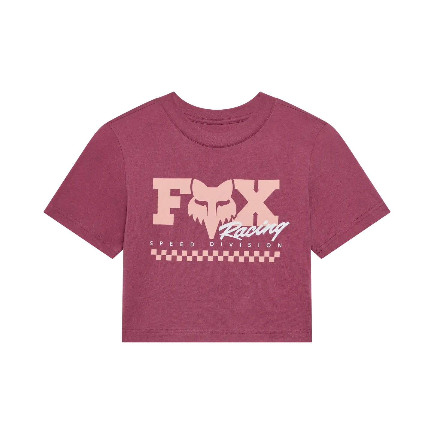 Womens Checker Baby Tee