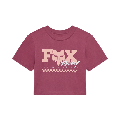 Womens Checker Baby Tee