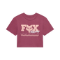 Womens Checker Baby Tee