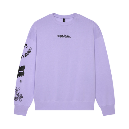 Hello Future Oversized Crew Sweatshirt