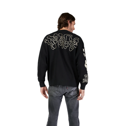Hello Future Oversized Crew Sweatshirt