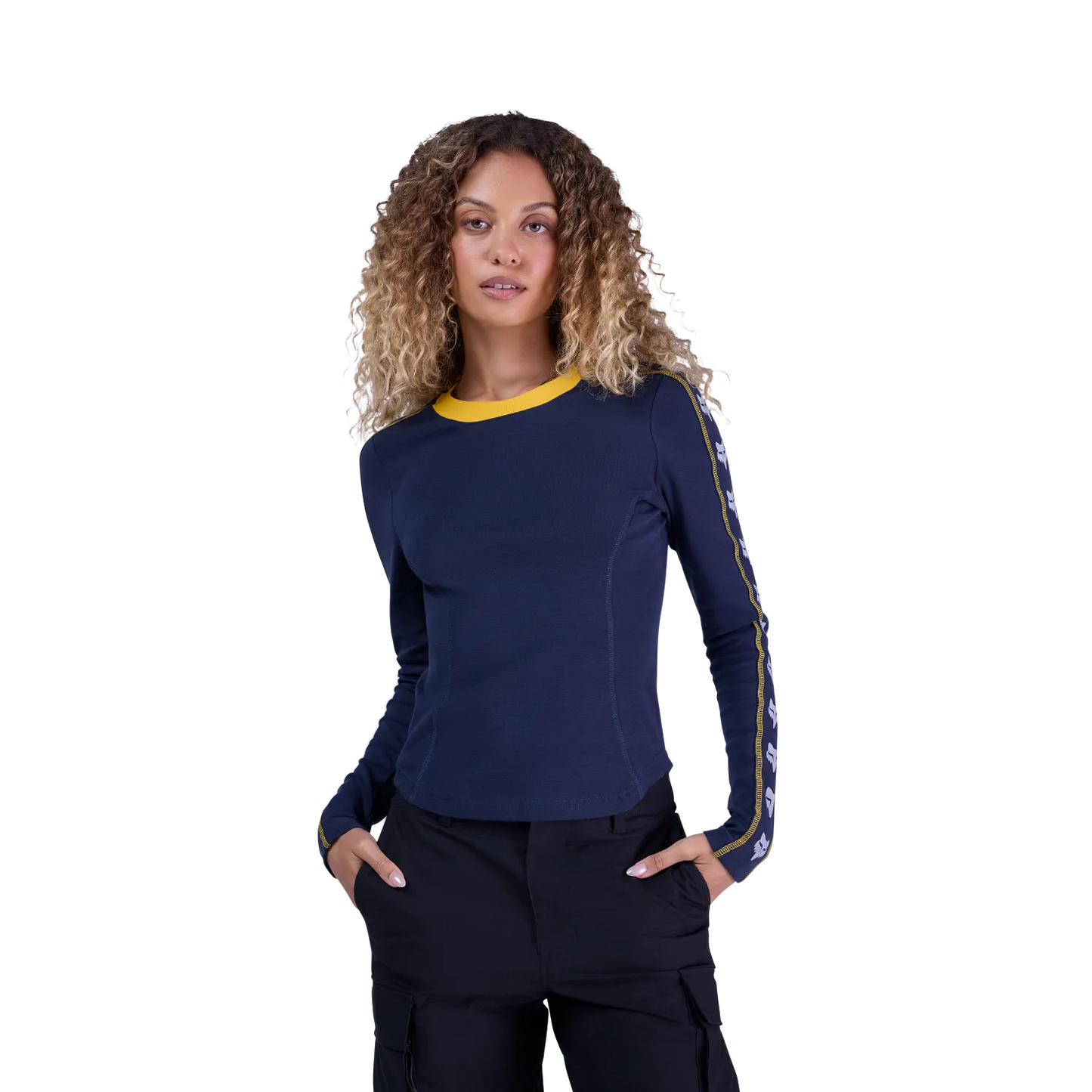 Womens Circa 74 Fitted Long Sleeve Tee