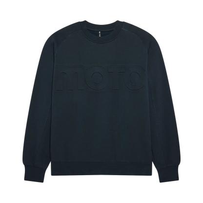 Moto-X Oversized Crew Sweatshirt