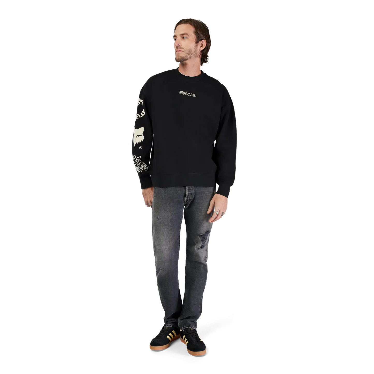 Hello Future Oversized Crew Sweatshirt
