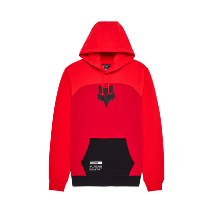 Fracture Paneled Pullover Hoodie