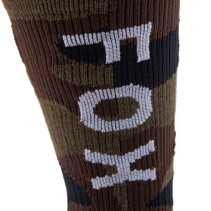 Fox Camo Crew Socks