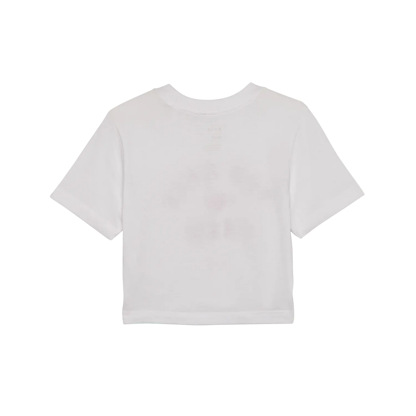 Womens Race Crew Cropped Tee