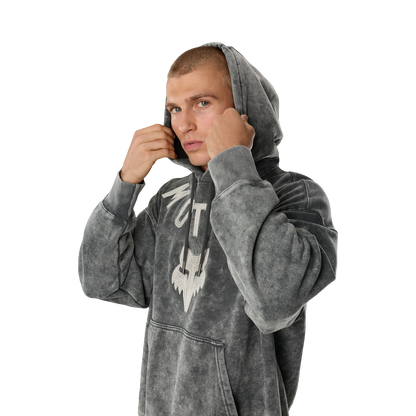 Moto-X Heavyweight Fleece Pullover Hoodie